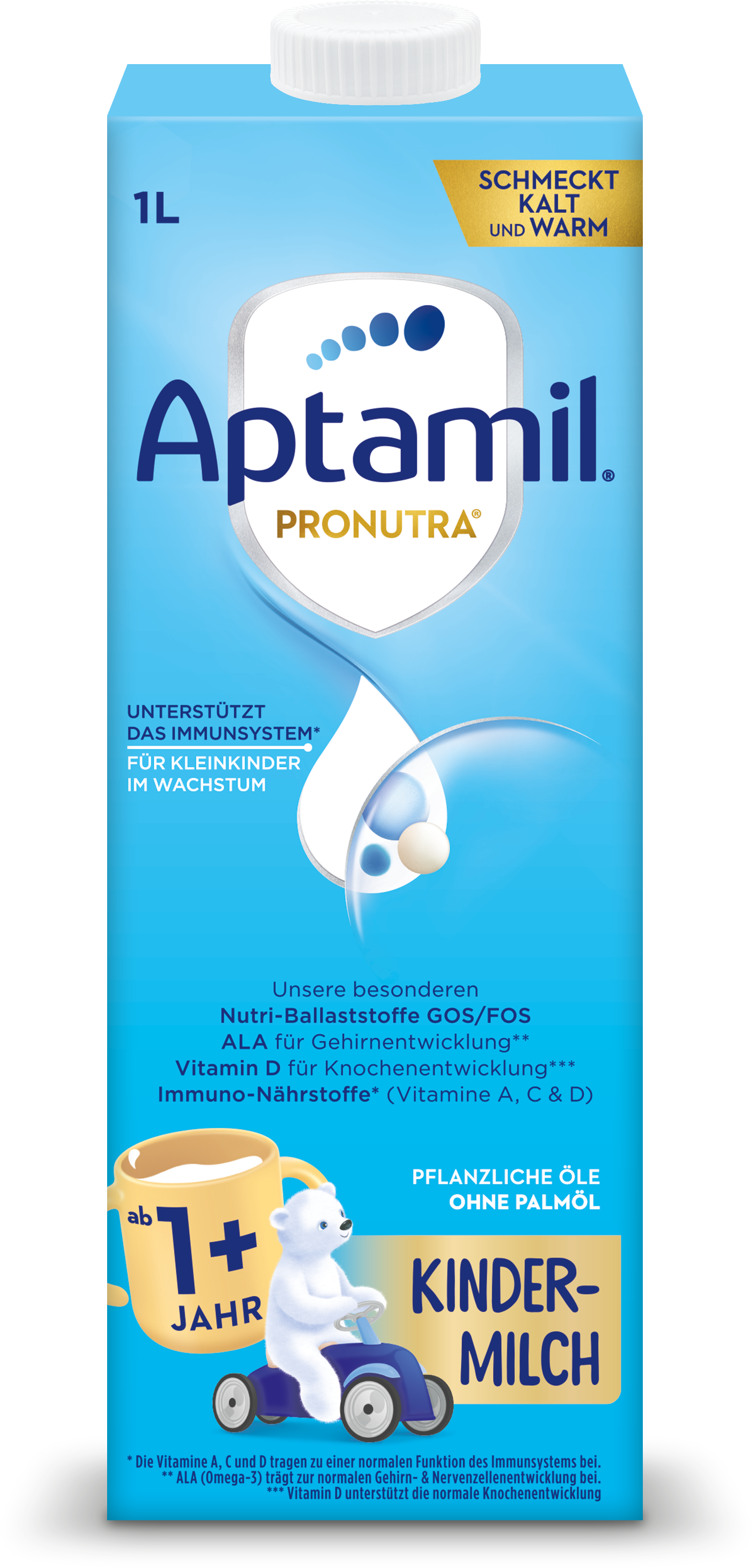 Aptamil Kindermilch 1+ trinkfertig (1 Liter)