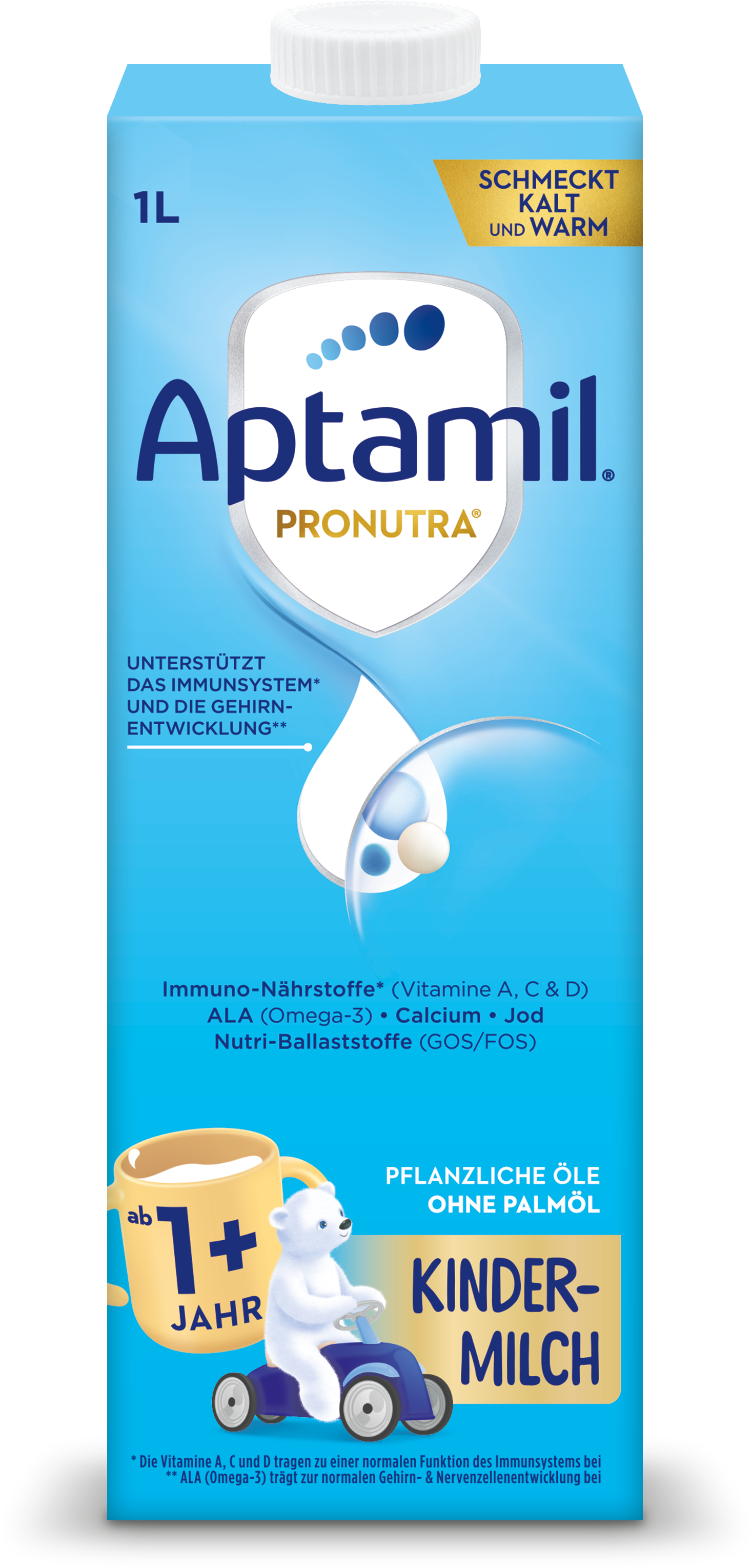 Aptamil Kindermilch 1+ trinkfertig (1 Liter)