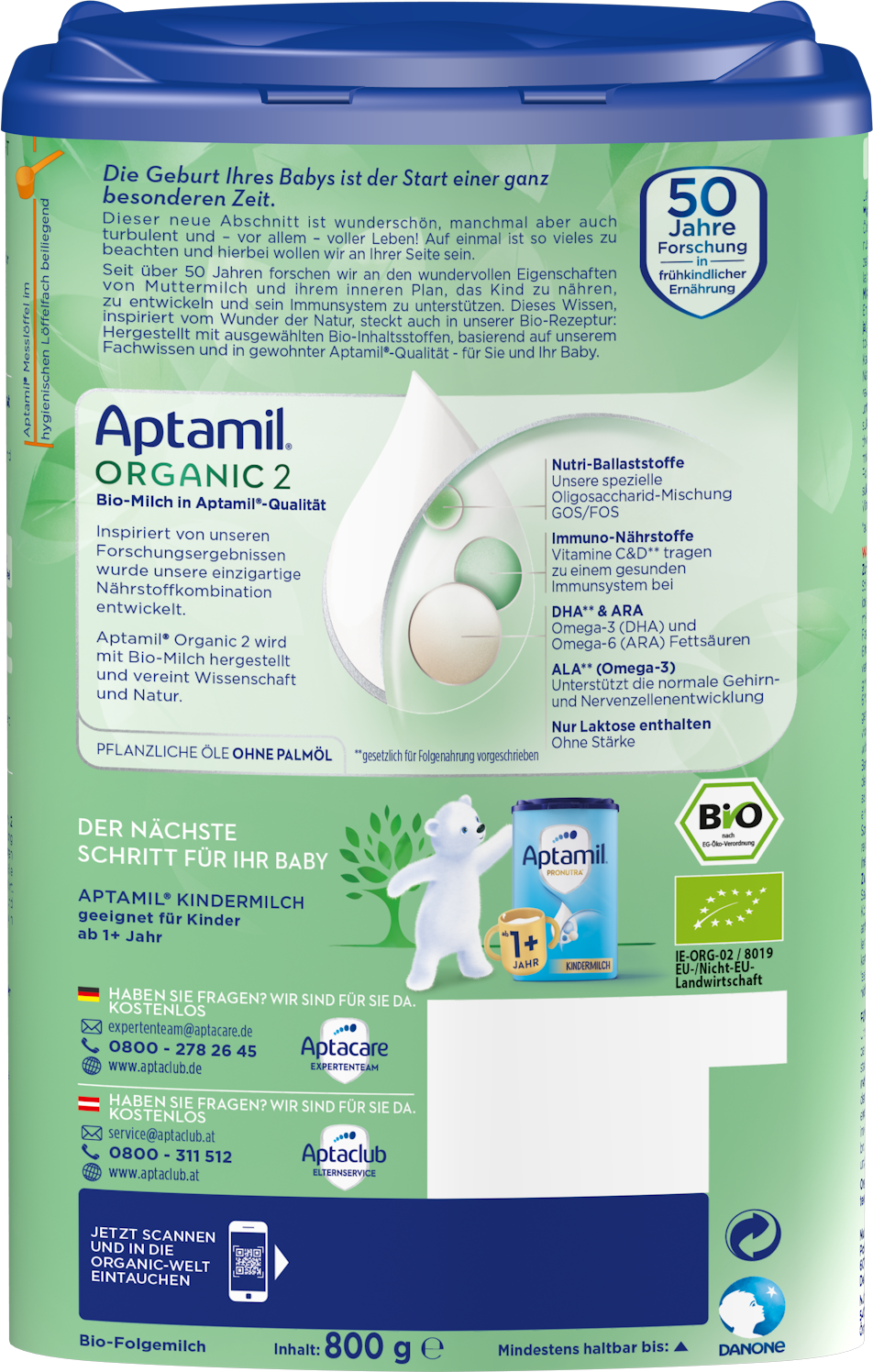 Aptamil Organic 2