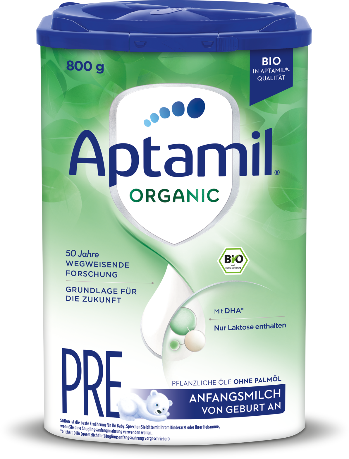 APTAMIL ORGANIC PRE 800g EZP DA