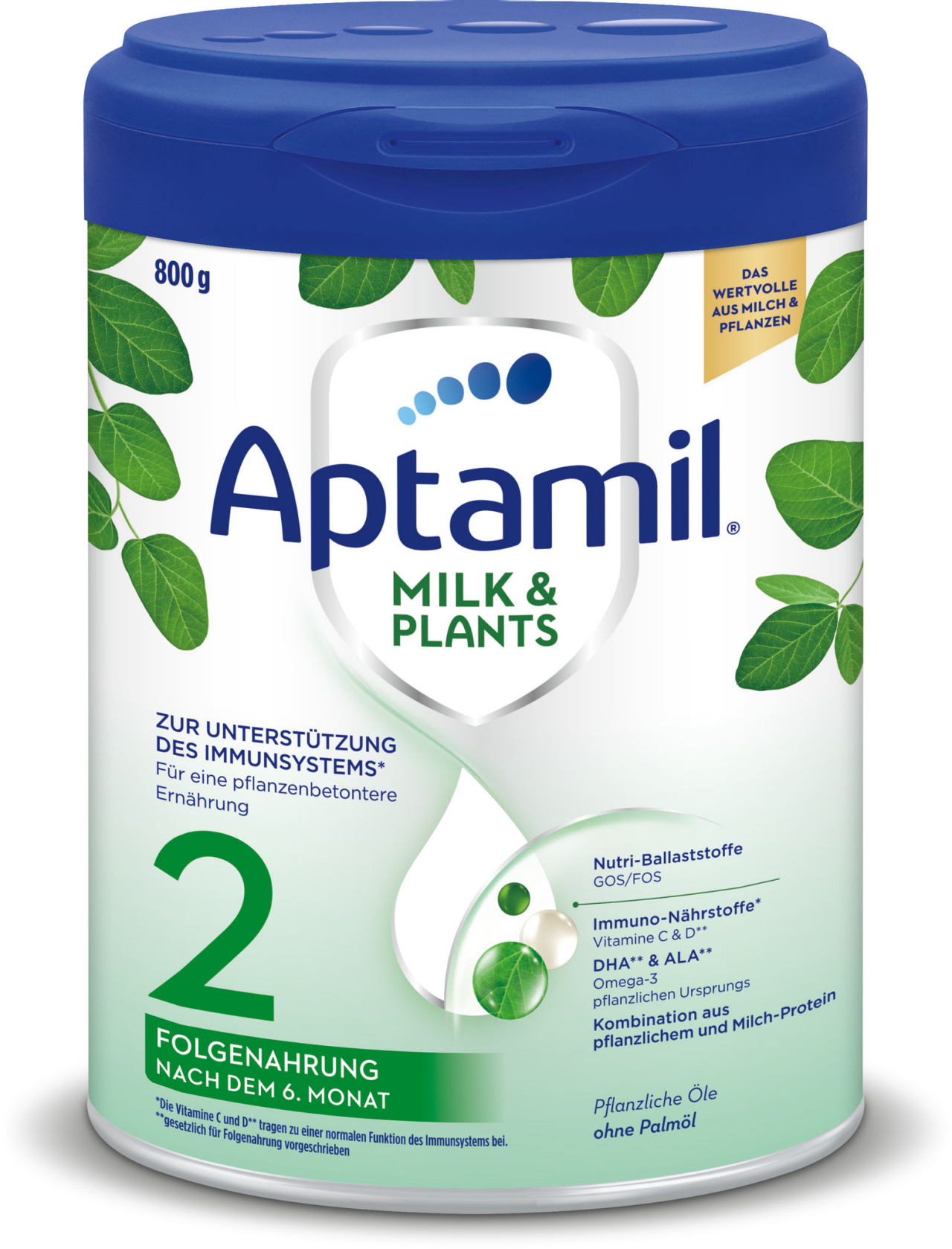 APTAMIL MILK&PLANTS 2 800g EZT DA