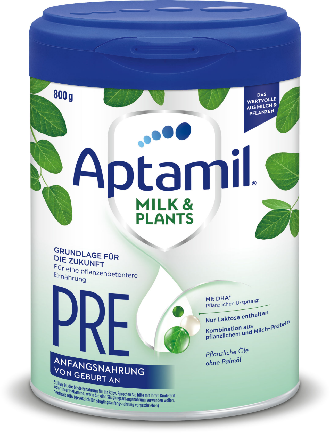 APTAMIL MILK&PLANTS PRE 800g EZT DA