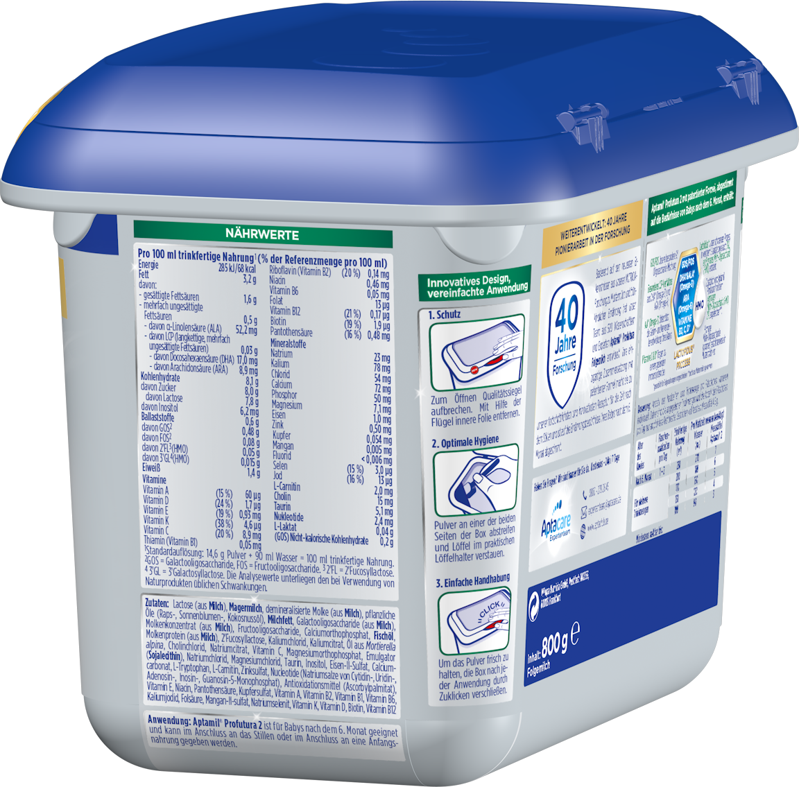 aptamil de profutura 2 800g right 2020 nestle packshot