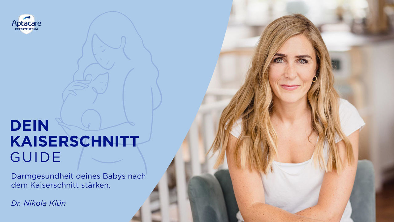Video Thumbnail: Darmgesundheit deines Babys nach dem Kaiserschnitt stärken.